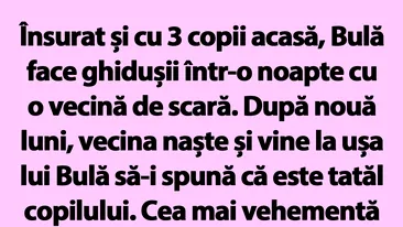 BANC | Bulă își lasă vecina însărcinată