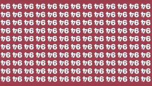 Test de perspicacitate | Depistați numărul 64 întors, în maximum 7 secunde
