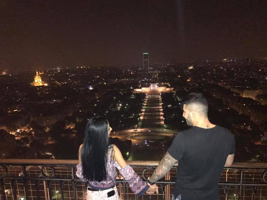 Dani și iubita lui, la Paris