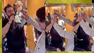 L-au umplut de bani pe Florin Salam! Caranii au făcut show total la Hanul Drumețului, după eliberare