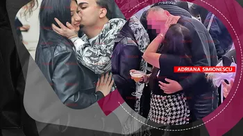 Mezina lui Adrian Minune radiază de fericire în brațele noului iubit. Adrian Jr, pupici fără număr pentru Ariana
