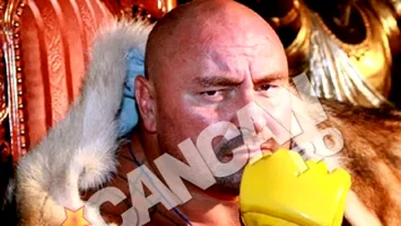 Cel mai de speriat pictorial pe care l-ai vazut vreodata! Sandu Lungu s-a transformat in dac pentru urmatorul meci!