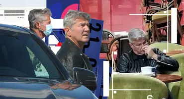 Imagini rare cu Dan Bittman. L-am filmat singur-singurel la o cafea cu parfum de tristețe
