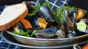 Cât costă o porție de scoici (midii) pe litoral. Ce sumă trebuie să scoți bin buzunar pentru o masă copioasă