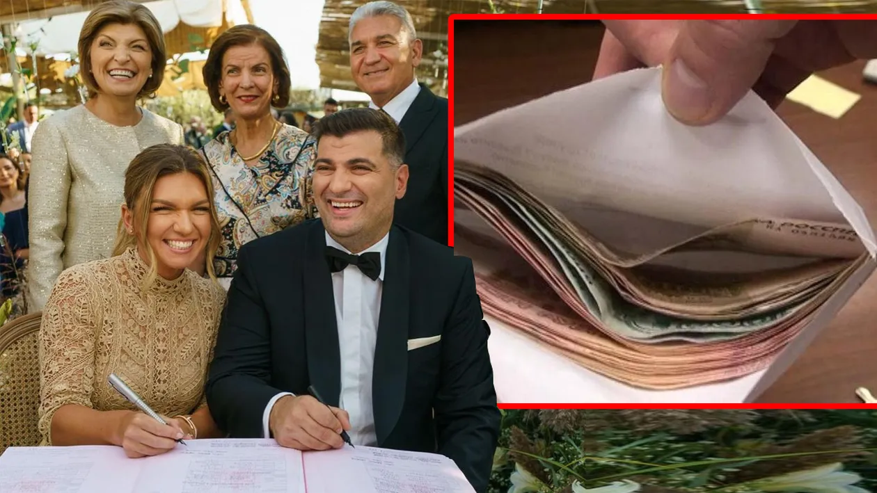 Câți lei ar fi mers darul de nuntă la cununia Simonei Halep cu Toni Iuruc! Suma e colosală