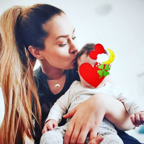 Feli, mesaj emoționant pentru fiica sa: „Nora Luna mea, acum 6 luni ai venit pe lumea asta…”