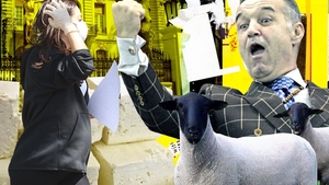 Cum a sărbătorit Gigi Becali noul statut de bunic. Zeci de miei și brânză pe săturate pentru angajați + Tortul pentru party-ul din Pipera a fost adus de...