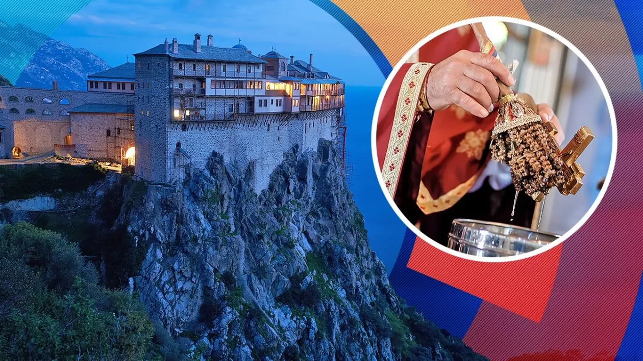 Calendar ortodox 28 decembrie 2025: pomenirea Cuviosului Simeon al pietrei. Praznic de mare hram la mânăstirea Simonopetra pe Muntele Athos