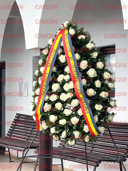 Ce mesaj emoționant i-a scris soția generalului Dorin Ioniță pe coroana funerară. Bărbatul și-a luat viața după o ceartă cu amanta