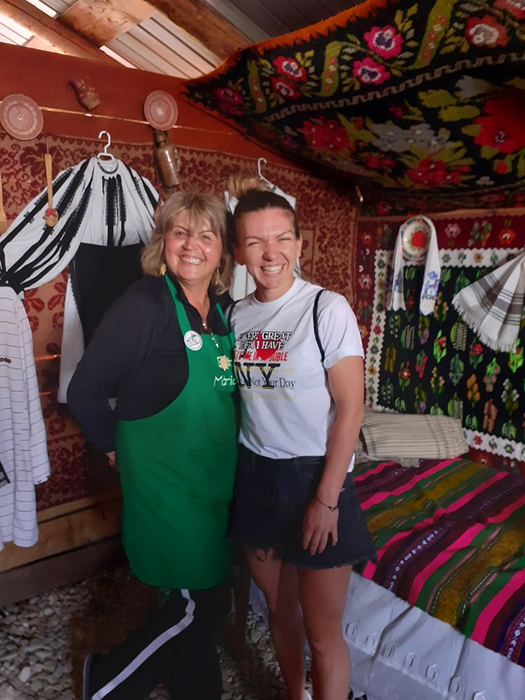 La Stâna Ștefanu a ajuns și Simona Halep