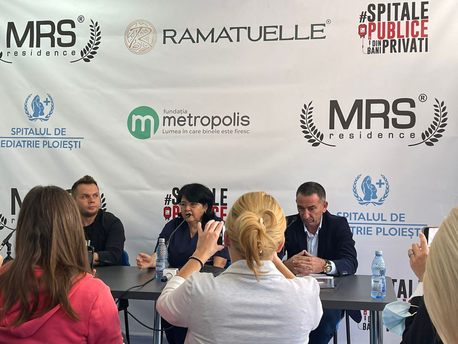 Acțiune caritabilă organizată de Mrs Residence, în parteneriat cu Fundația Metropolis condusă de Codin Maticiuc, care derulează inițiativa #spitalepublicedinbaniprivati