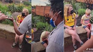 O tânără mămică din Oklahoma, amenințată de polițiști pentru că purta pantaloni prea scurți într-un parc | VIDEO