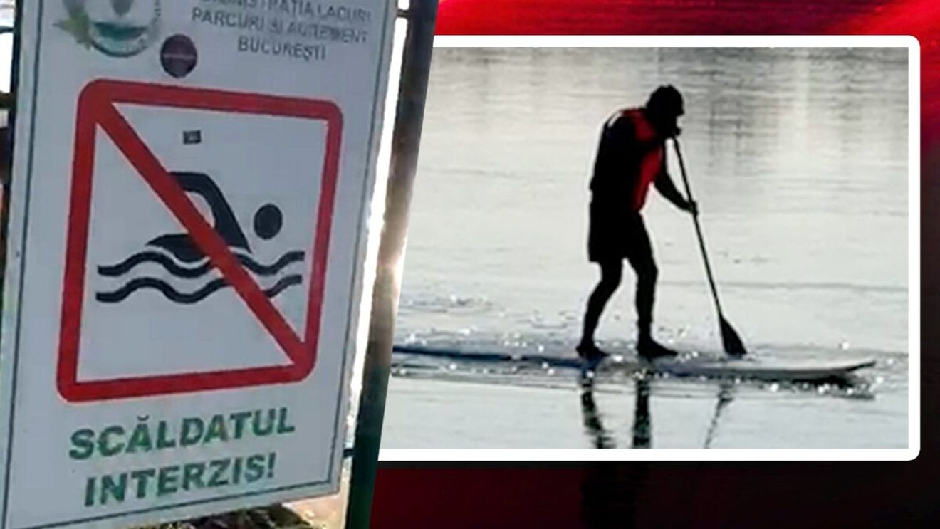 Spărgătorul de gheață de pe Herăstrău – eroul nebun al ultimei zile din an