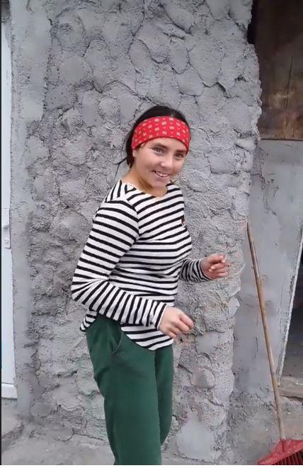 Veronica pare fericită în noua casă /Foto: TikTok
