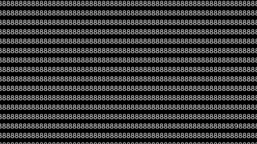 Test de logică | Găsiți singura cifră din această imagine care nu este 8