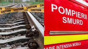 Dublă tragedie în Oradea! Două persoane au murit, după ce mașina lor a fost călcată de tren