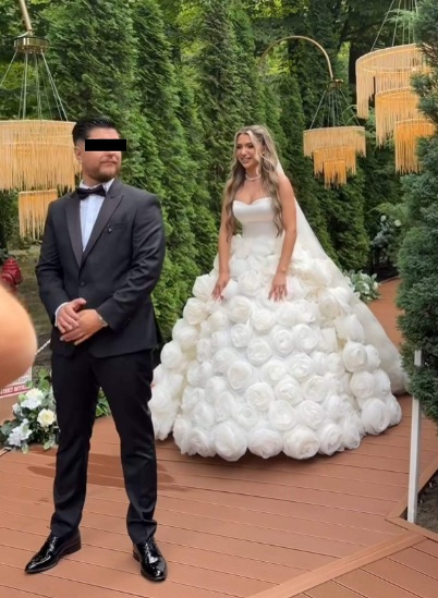 Daria Cuflic, fosta ispită de la Insula Iubirii, s-a căsătorit! Femeia care l-a făcut pe Răzvan Kovacs să calce strâmb a avut o nuntă de poveste