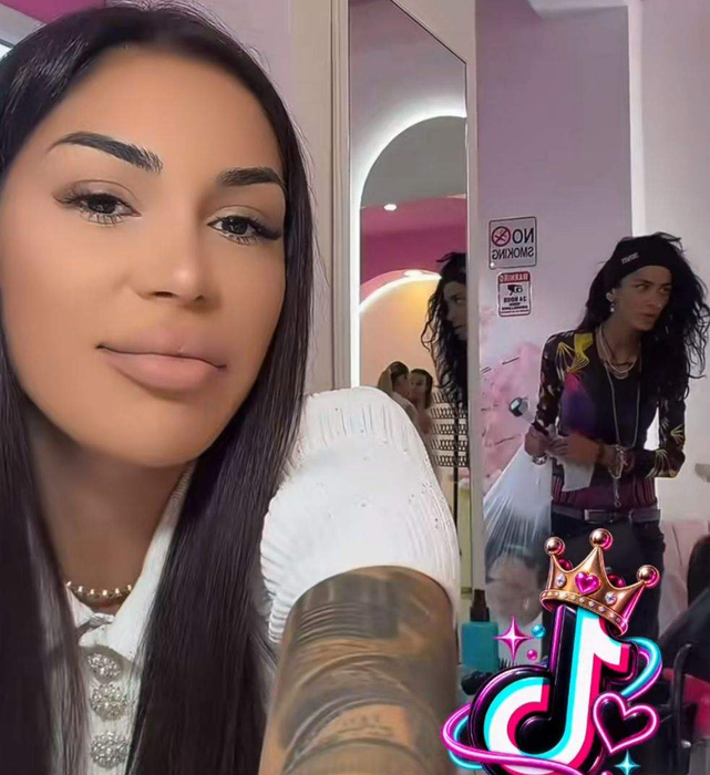 Cum arată acum Alina Eriko. Foto: Captură TikTok