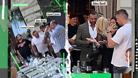 Alex Bodi, la șpriț cu „băieții răi” din Clanul Caranilor