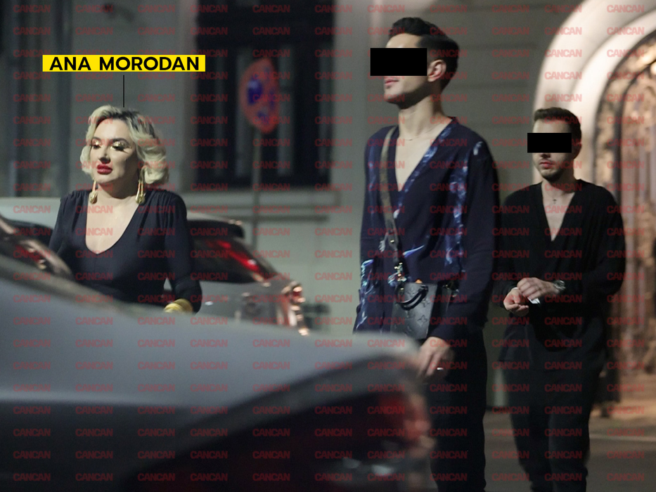 După mai multe ore de party, Ana Morodan a decis că ar fi momentul să se retragă acasă (Foto: CANCAN.RO)