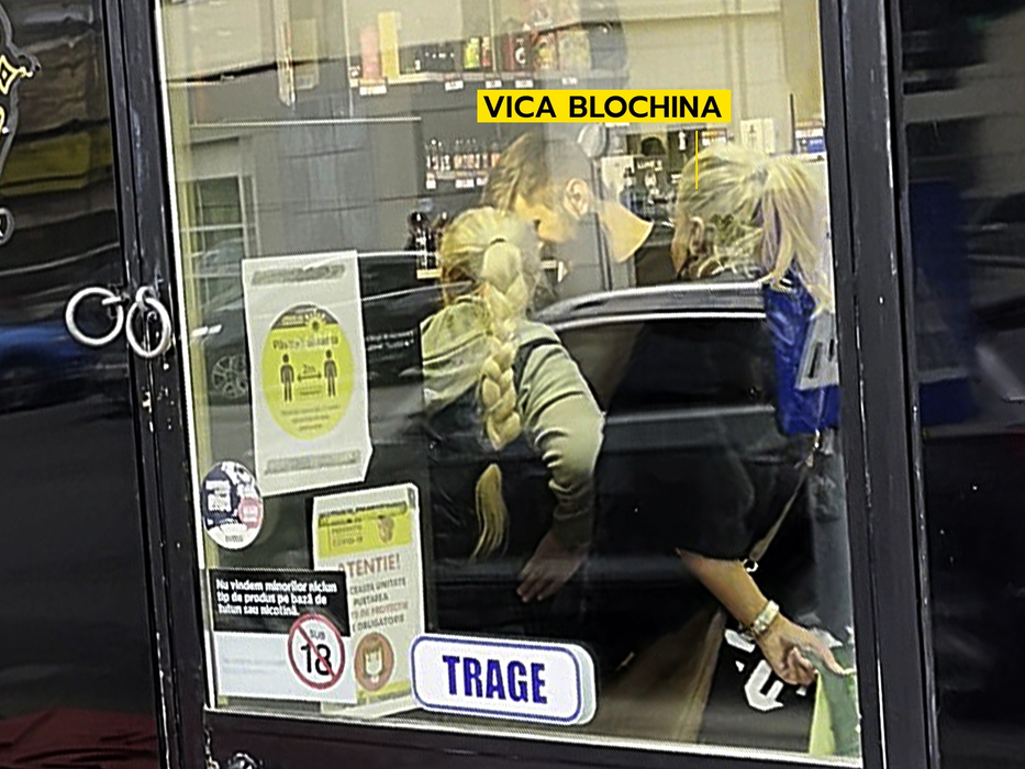 Vica Blochina a ieșit la cumpărături, la un butic din ”Dorobanți”