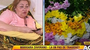 "Violatorul" Tony are bucurii la Marioara Zavoranu! A umplut o masina intreaga cu flori! Uite cum l-a primit mama Oanei in dormitor!