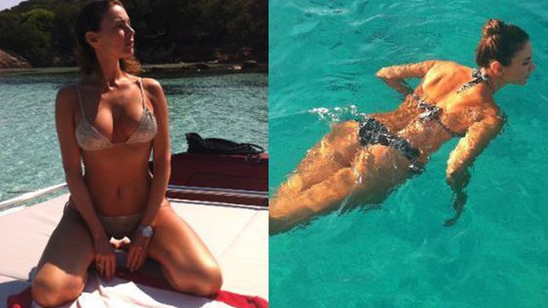 Ramona Badescu, rasfatata in vacanta! A inotat, a facut plaja pe puntea iahtului si a mancat fructe de mare pe saturate!