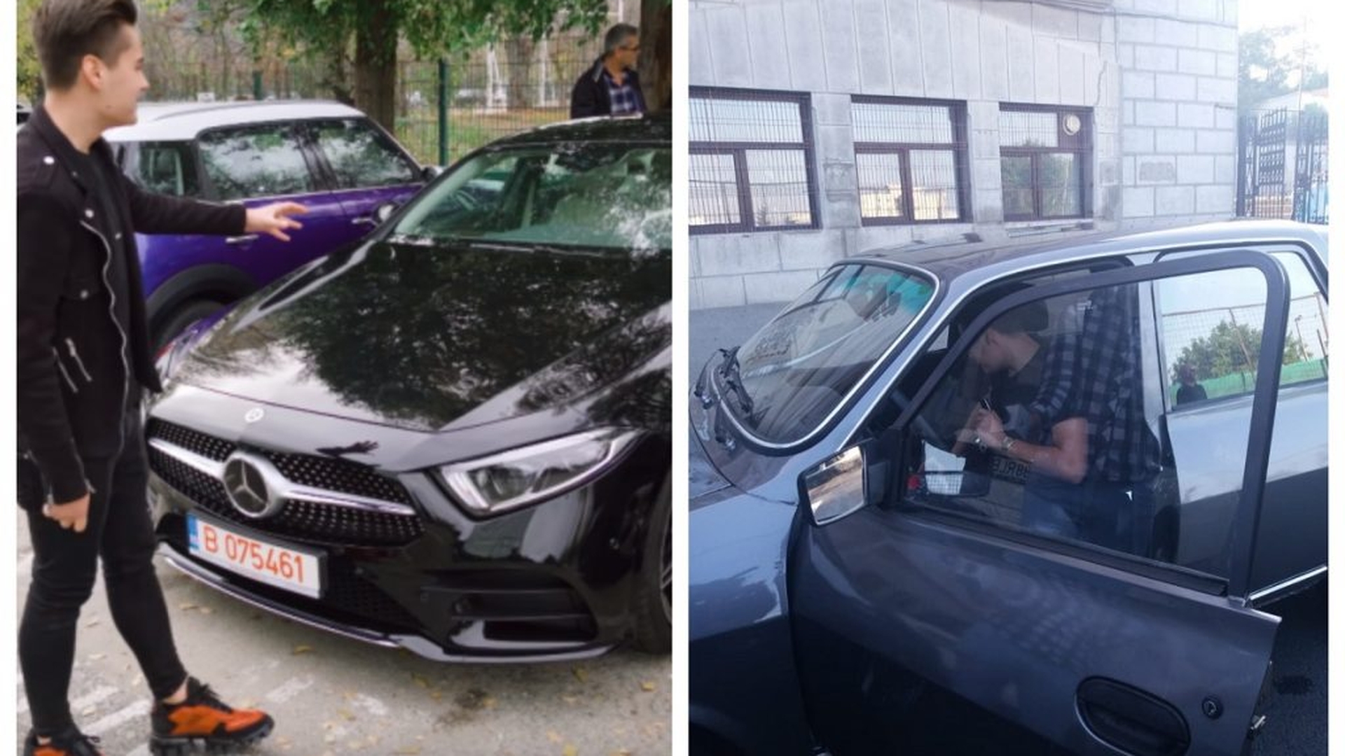 VIDEO / Stupoare! Selly a renunțat la limuzină și a venit cu Dacia la Bacalaureat! Dar să vezi cum era îmbrăcat