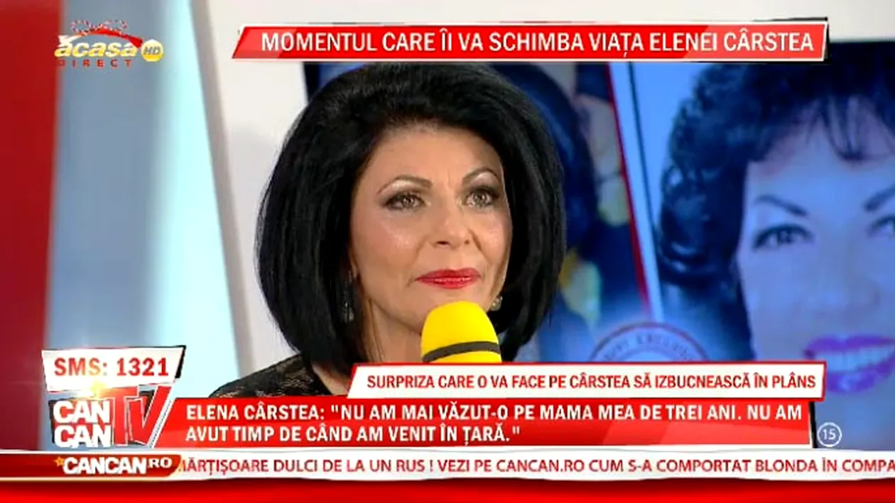 Elena Carstea a recunoscut ca a fost descoperita de Carmen Harra: Ne-am amintit cu placere de momentele respective