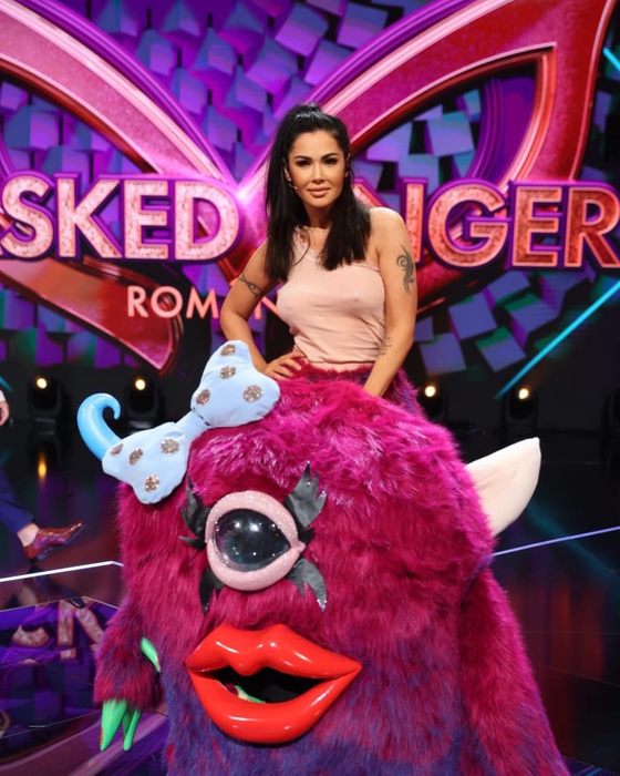 Oana Zăvoranu, "Monstrulică" de la Masked Singer (Foto: Facebook.com)