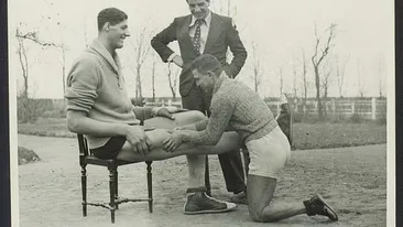 Gogea Mitu, românul din Cartea Recordurilor, a uimit America și Europa. A luptat în ring cu un renumit campion mondial en titre. A avut presa și publicul la picioare