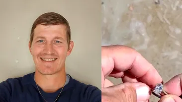 Un bărbat a găsit un inel cu diamante în valoare de 40.000 de dolari. N-o să-ți vină să crezi ce a făcut imediat după