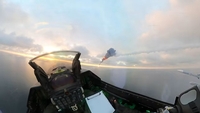 Avioanele F-16 românești au doborât două drone pătrunse în spațiul aerian național. Primele imagini din timpul misiunii