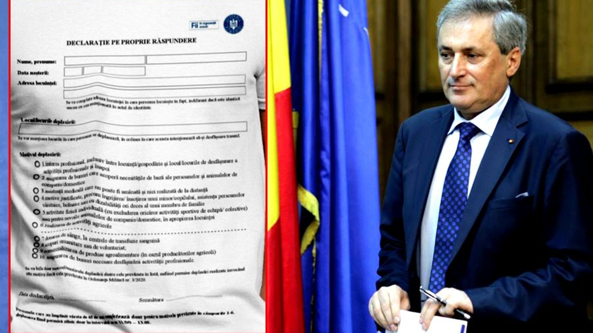 Ce trebuie trecut în declarațiile pe proprie răspundere după 15 mai. Marcel Vela a făcut astăzi anunțul