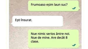 BANCUL ZILEI | "Frumoaso eșim laun suc?"
