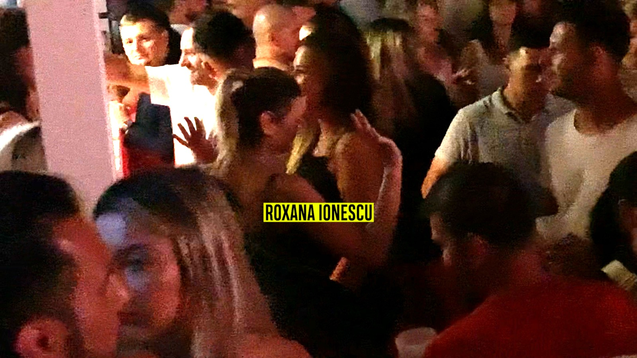 Roxana Ionescu s-a distrat de minune la LOFT