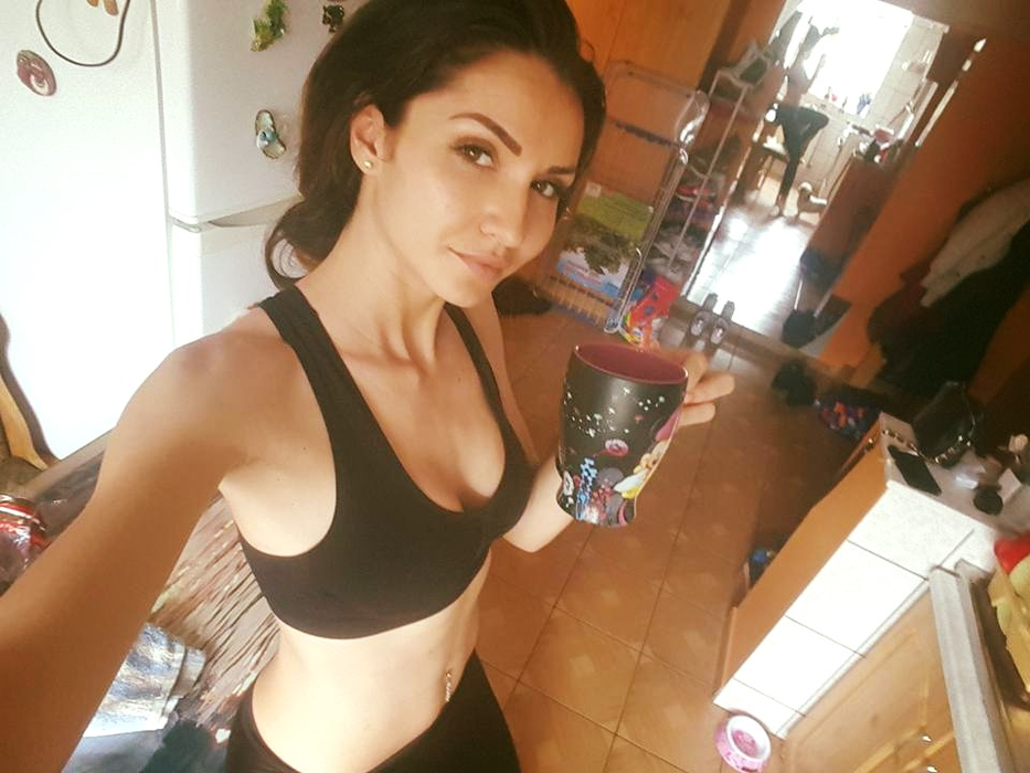 Cum arăta Betty de la Like Chocolate înainte. Foto: Facebook