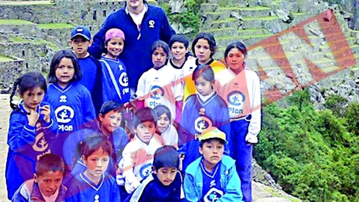 Iker Casillas ajuta copiii saraci din Peru