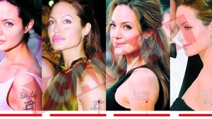 Ce te-ai mai tatuat, Angelina!