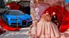 Cine sunt mirii din Timișoara care au primit cadou de nuntă un Bugatti Chiron. Imagini de la petrecerea faraonică