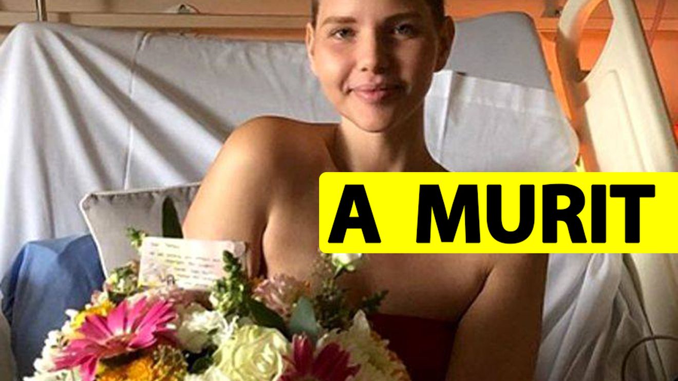 Jale mare în showbiz. Fotomodelul a murit la doar 30 de ani, răpusă de cancer