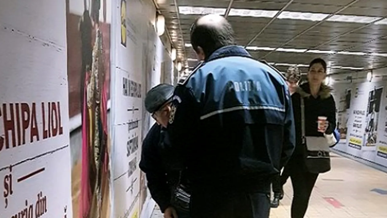 Un bătrânel care cântă la frunză, la metrou în București, luat pe sus de Poliție! ”E prima dată când văd așa ceva cu ochii mei”