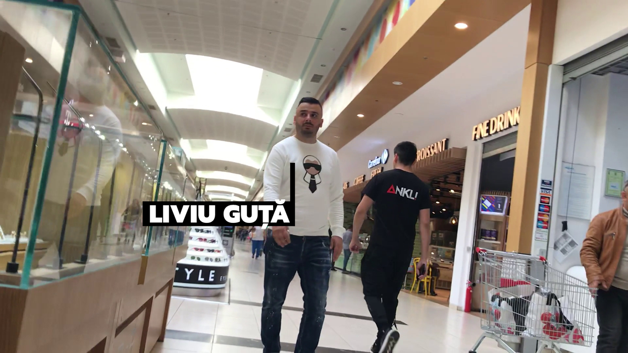 Liviu Guță la cumpărături, acum mai "împlinit" decât după dietă
