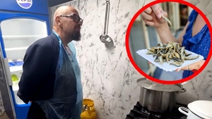 Cum se fac hamsiile, de fapt. Ce a putut găsi Piedone într-o cherhana de pe litoral