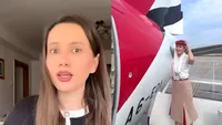 Cristina, o stewardesă româncă, a dezvăluit ce salariu a avut la cele mai bune companii aeriene: Emirates și Qatar. Internauții au rămas MASCĂ!
