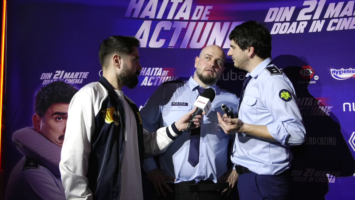 Alex Bogdan: "«Haita de acțiune» este un strigăt pentru familie. Este un film despre familie și tu ai nevoie de cineva în viața ta să te așeze!" (Foto: captură video)