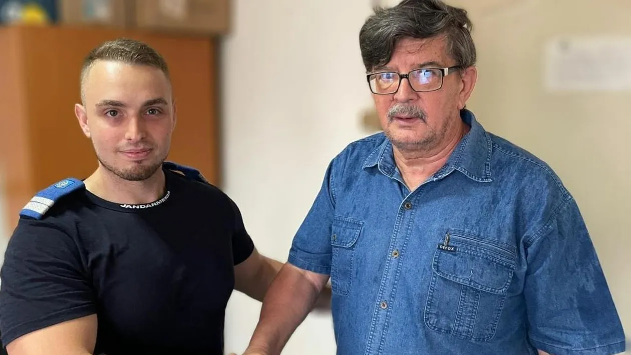 Gestul făcut de un jandarm după ce a găsit 1500 de lei pe stradă în Caraș Severin. Cum a reușit să dea de cel care pierduse banii