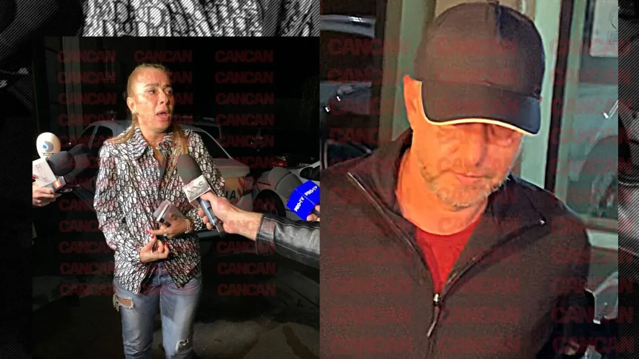 Primele imagini cu Reghe și Ana la ieșirea din secția de Poliție. Antrenorul român este vânăt rău la față!