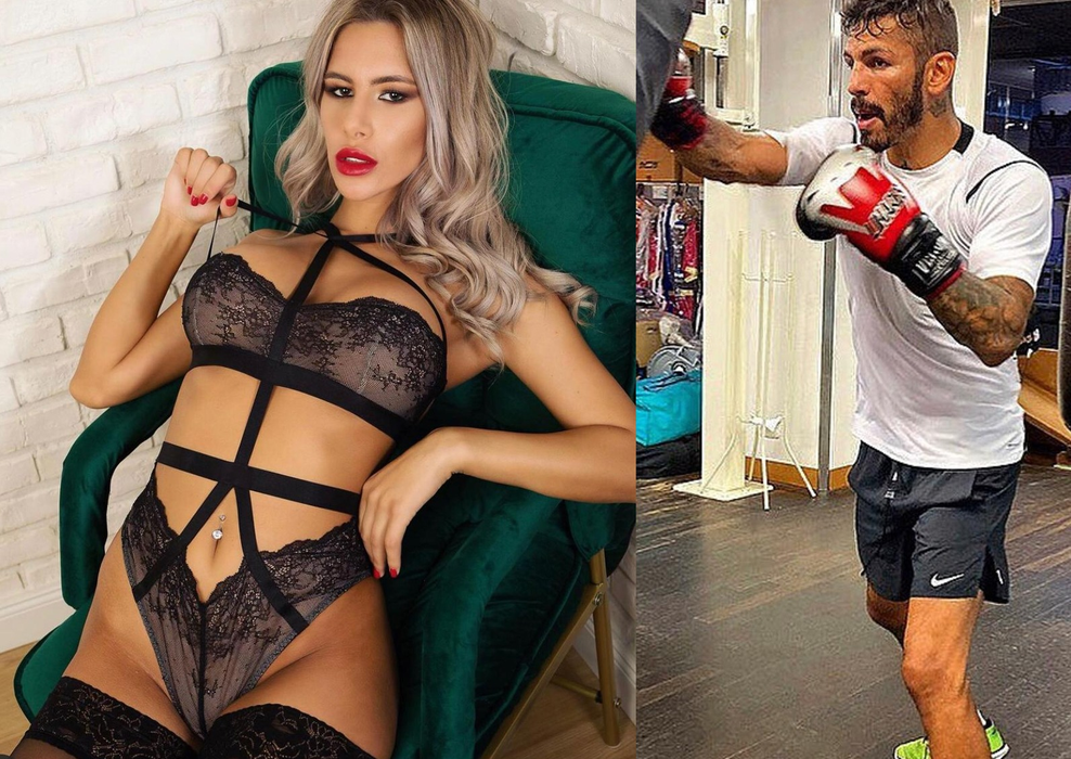 Sexy-Mirunica l-a vrăjit cu formele ei pe renumitul pugilist venezuelean Jorge Linares