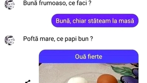 Bancul sfârșitului de săptămână | "Ce papi bun?"